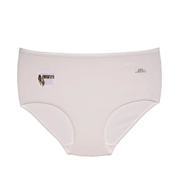 PAPATYA 1851 KADIN YÜKSEK BEL MODAL KÜLOT 6 ADET  SİYAH 2XL - Resim 7