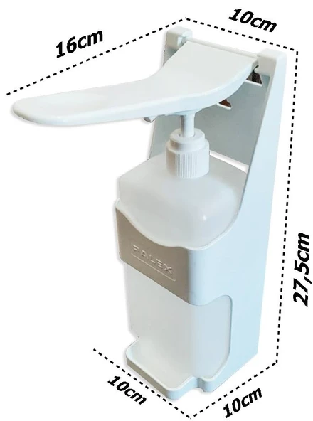 Palex Dezenfektan Dispenseri Kol İle Kullanım 1000ML Kapasite - 4