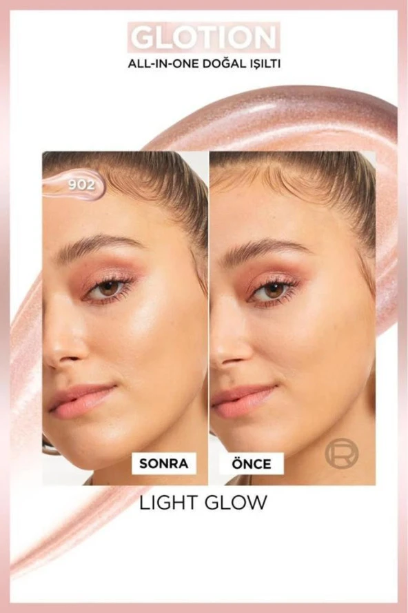 Loreal Paris Glotion All-In-One Doğal Işıltı 902 - Light Glow 40 ml - 5