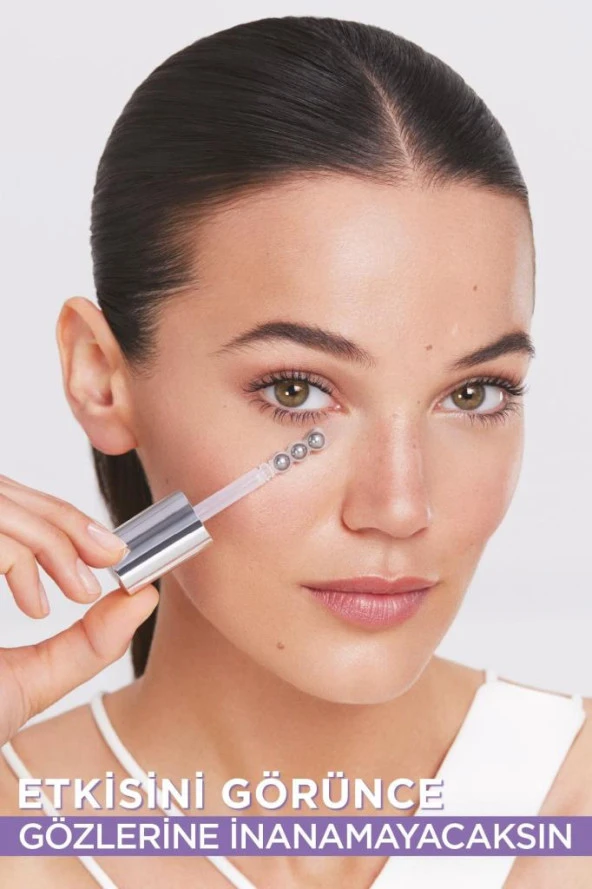 L'Oreal Paris Revitalift Filler Göz Çevresini Aydınlatıcı, Koyu Halka Görünümünü Azaltan Göz Serumu 20ml - Resim 3