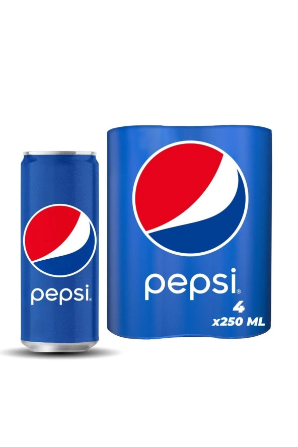 Pepsi Kola 250 Ml x 4 Adet