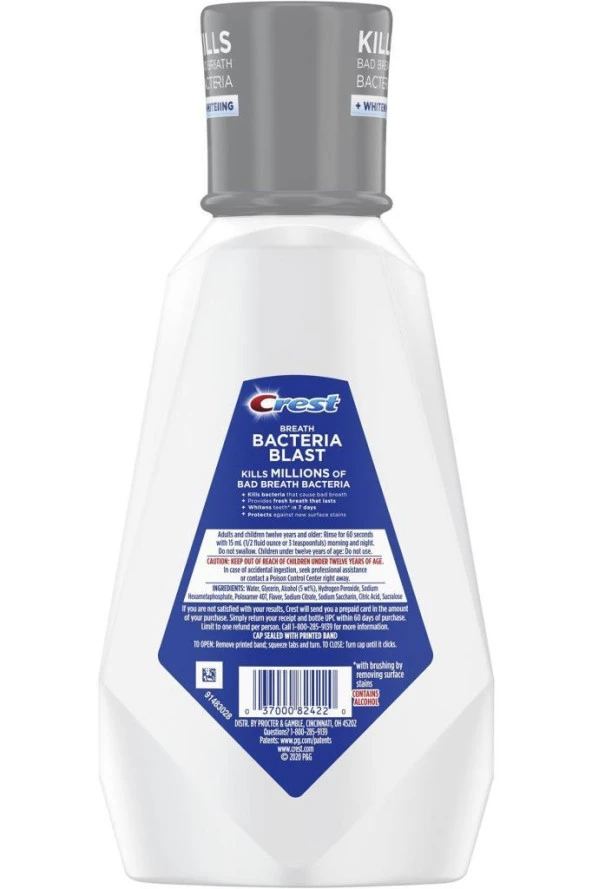 Crest Breath Blast Ağız Bakım Gargarası 946ML - 2