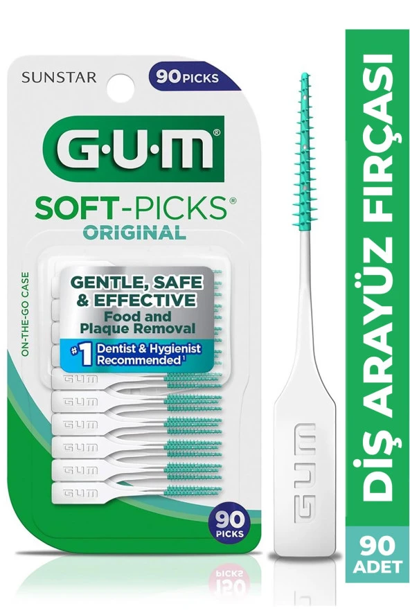 GUM Soft Picks Ara Yüz Fırçası 90 Adet