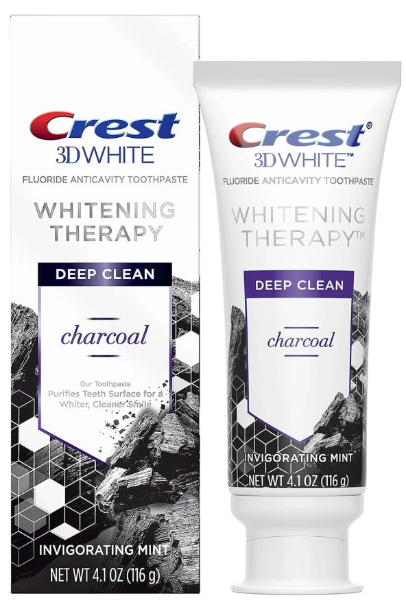 Crest 3D White Whitening Therapy Deep Clean Chorcoal Diş Macunu 116GR