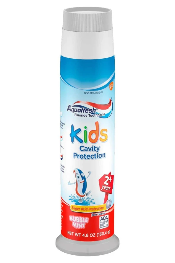 Aquafresh Çocuk Diş Macunu Bubble Mint 130.4GR