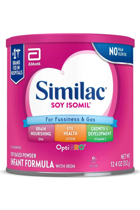 Similac Soy Isomil OptiGRO 0 - 12 Ay 352GR