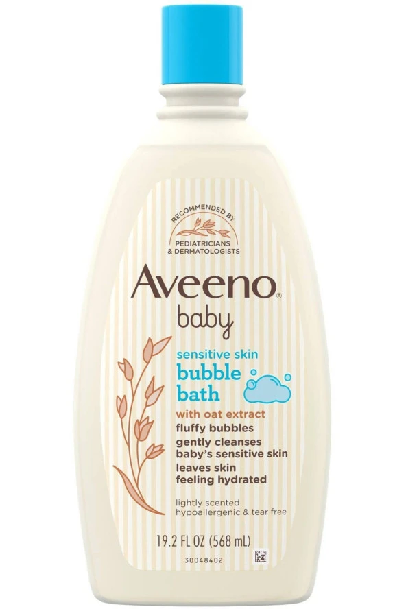 Aveeno Baby Sensitive Skin Banyo Köpüğü 568ML