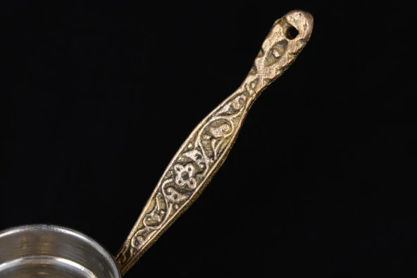 İŞLEMELİ KLASİK CEZVE NO:4 KIRMIZI - 2