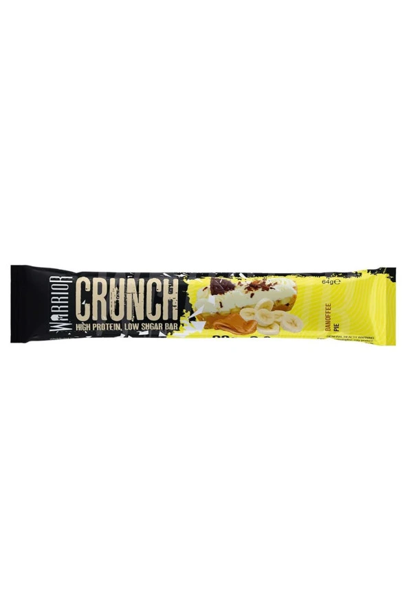 Warrior Crunch Protein Bar Banoffee Pie 64GR