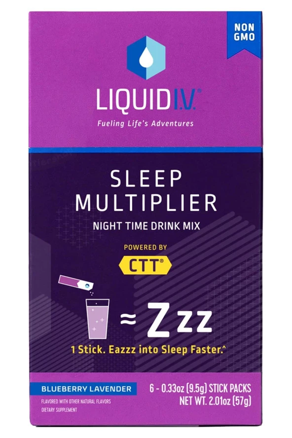 Liquid I.V. Sleep Multiplier 6 Stick Packs 57GR