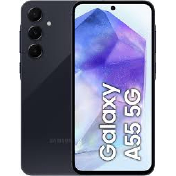 SAMSUNG GALAXY A55  8/128 GB AWESOME NAVY AKILLI CEP TELEFONU (SAMSUNG TÜRKİYE GARANTİLİ)