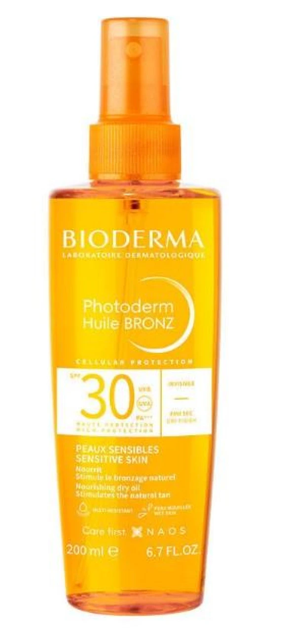 Bioderma Photoderm SPF30 Huile Bronz 200 ml