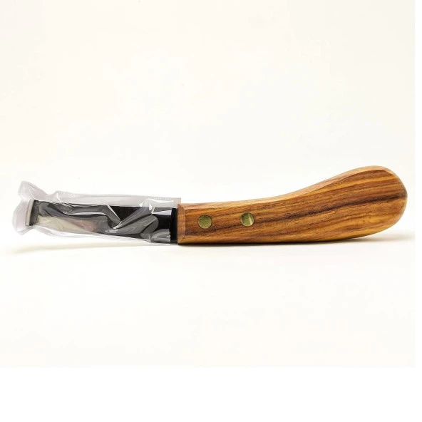 Sol Geniş Ağızlı Premium Renet Büyükbaş Hayvan Tırnak Kesme Bıçağı - Resim 4