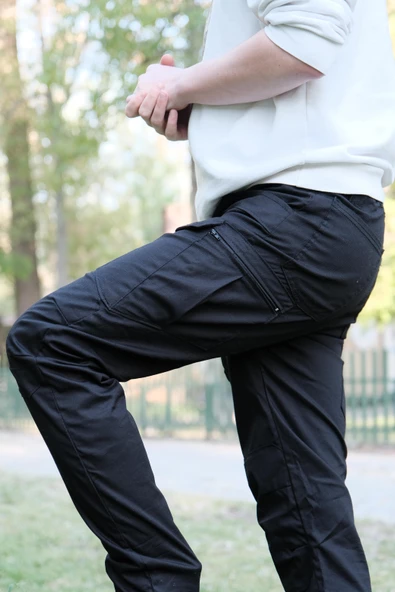 WearBear Siyah Taktikal Pantolon - 2