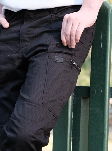 WearBear Siyah Taktikal Pantolon - 6