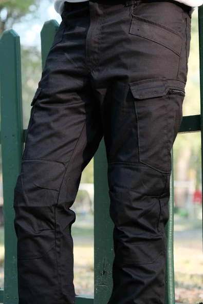 WearBear Siyah Taktikal Pantolon - 5