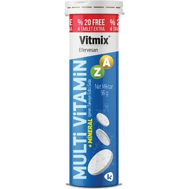 Vitmix Multi Vitamin 24 Efervesan Tablet
