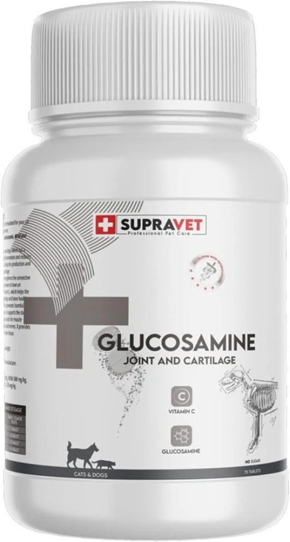 Supravet Glucosamine Tablet + Vitamin C 75 Tablet - 2