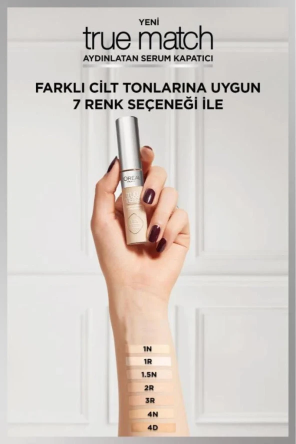 Loreal Paris True Match Aydınlatan Serum Kapatıcı 1.5 N 11 ml - 7