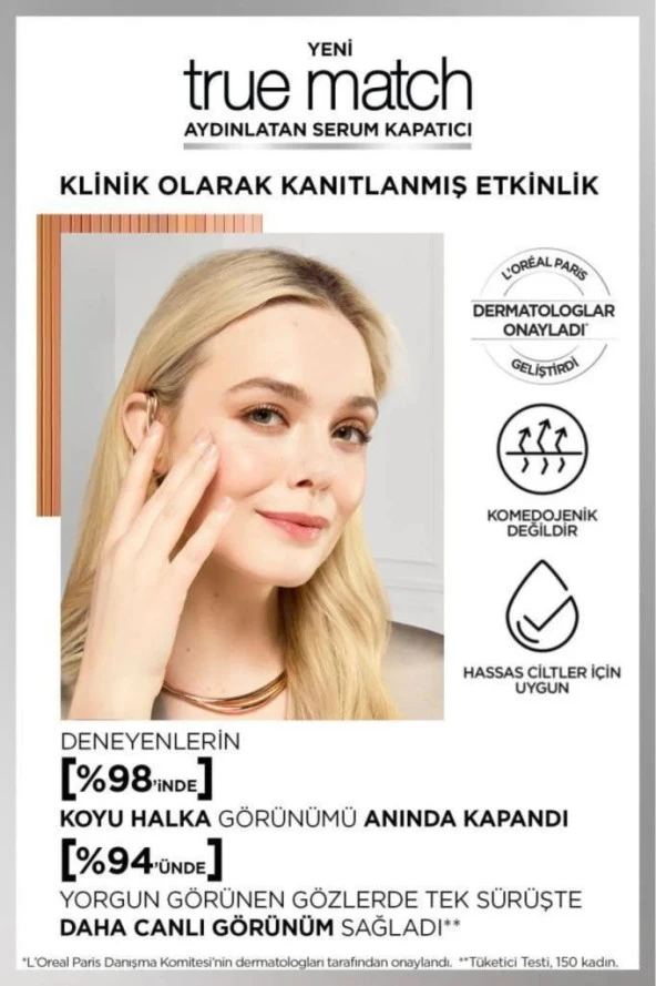 Loreal Paris True Match Aydınlatan Serum Kapatıcı 4D Light Medium - 4