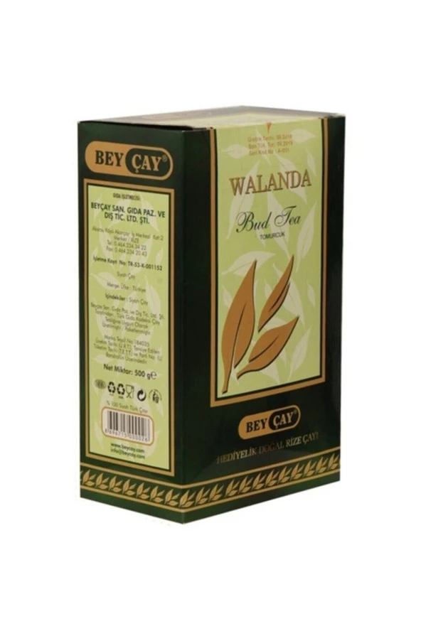 BEY ÇAY Walanda 500 Gr X 3 Adet (ilk Hasat Elekaltı Mayıs Çayı)