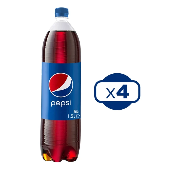Pepsi 1,5 lt x 4 Adet - Resim 2
