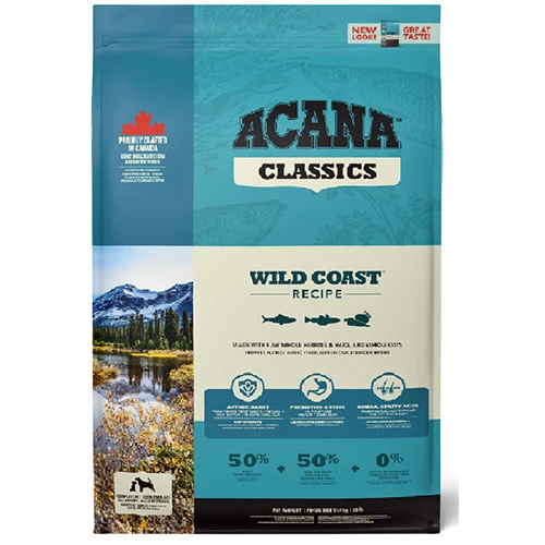 Acana Classics Wild Coast Balıklı Düşük Tahıllı Köpek Maması Tüm Irk ve Yaşam Evreleri 9,7 Kg