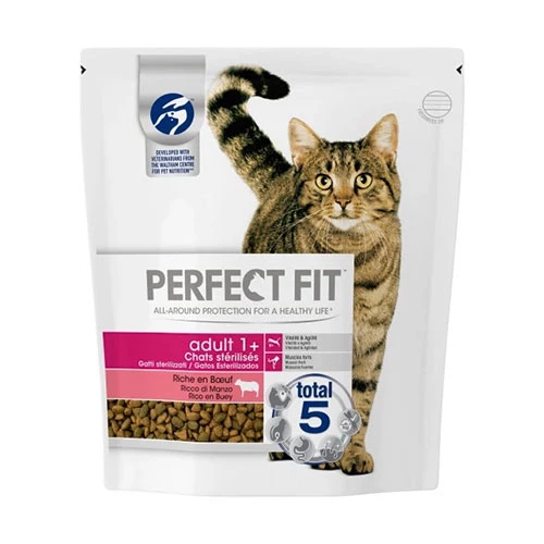 Perfect Fit Sterilised Sığır Etli Kısırlaştırılmış Kedi Maması 2 Adet 1,4 Kg