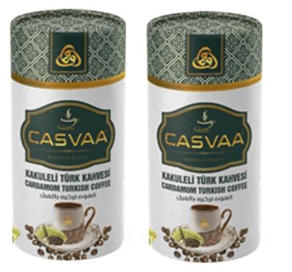 Casvaa Coffee Kakuleli Türk Kahvesi 250 Gr 2 Adet