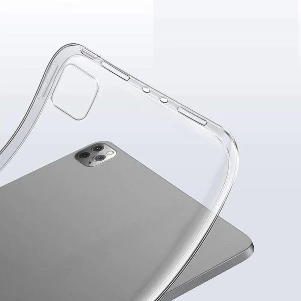 Newface iPad Pro 11 (2022) Uyumlu Premium Kılıf Darbe Emici Şeffaf Silikon - 3