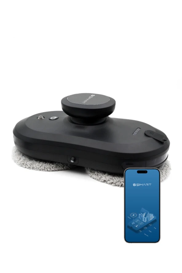 Akıllı Cam Silme Robotu Su Hazneli