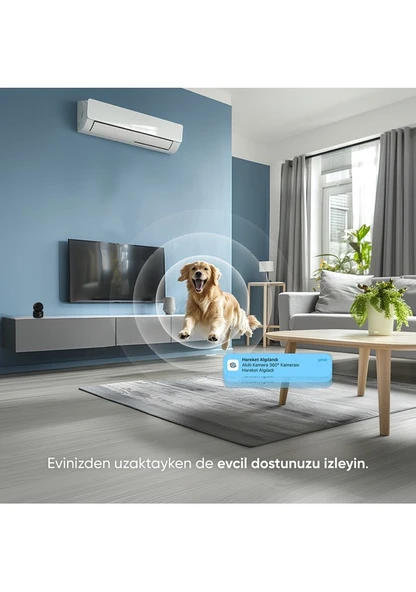 Akıllı Wi-Fi Kamera 360° 1296p 2k - 4