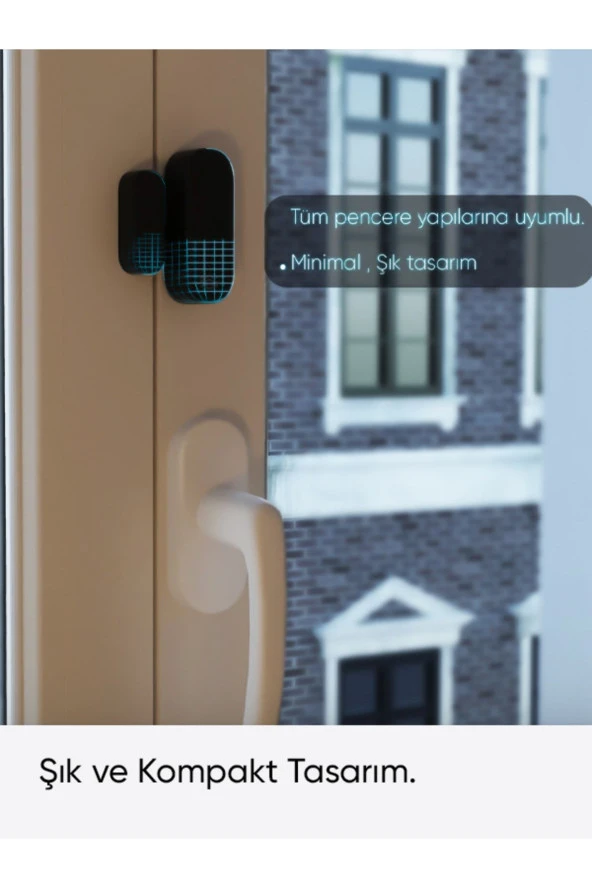 Şımart Akıllı Kapı Ve Pencere Sensörü Wi-fi Kontrollü Ve Anlık Bildirimli - 5