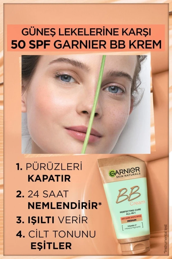 Garnier Bb Krem Güneş Lekelerine Karşı Koruyucu Spf50 - 2