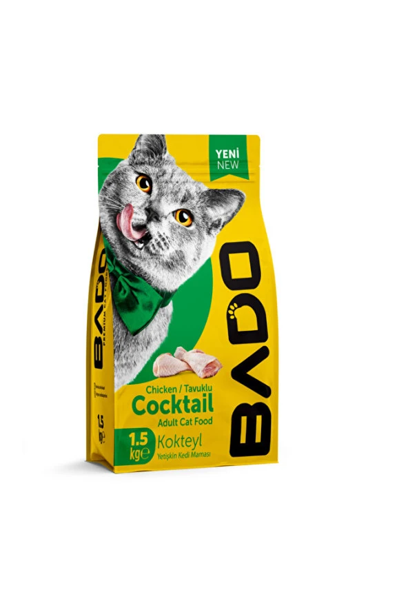 Yetişkin Kedi Maması Kokteyl 1,5 Kg