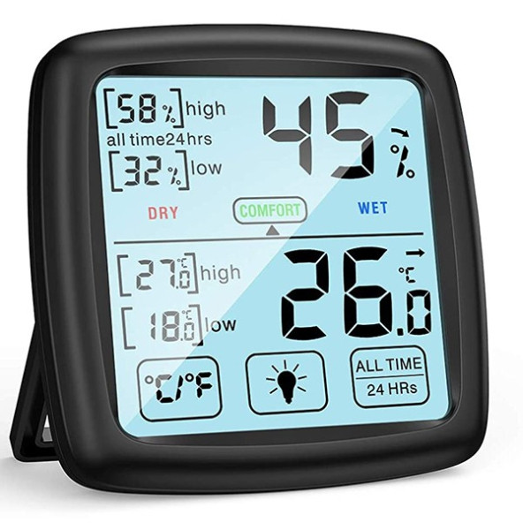 Loyka TST Dokunmatik Sıcaklık ve Nem Ölçer - Resim 4