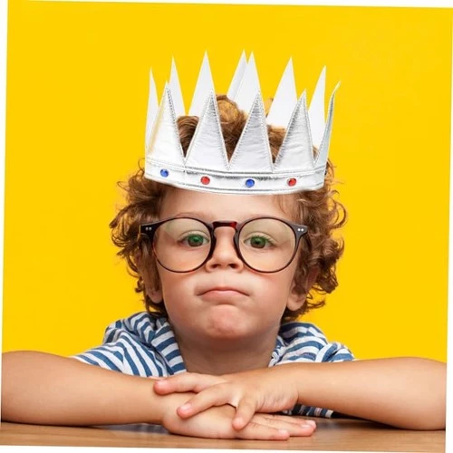 Periboia Yumuşak Gümüş Kral Tacı 55 cm - 3