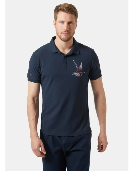 Helly Hansen Hp Race Erkek Polo Tişört HHA.34416.597 Lacivert - 2
