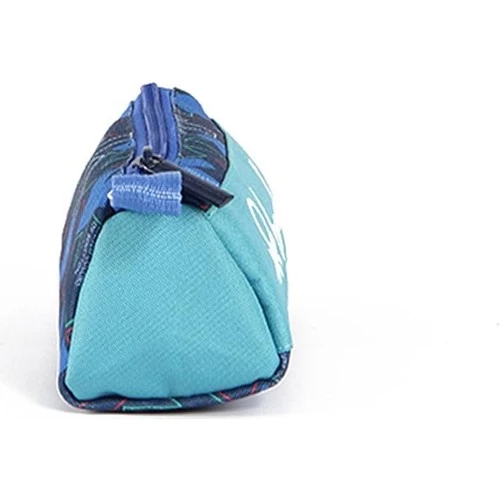 United Colors of Benetton Tek Bölmeli  Mavi Yön Desenli Kalem Çantası 03728 - 3