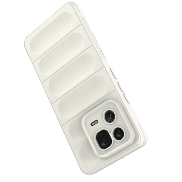 Newface Xiaomi Mi 13 Pro Uyumlu TPU Fiber Karışımı Darbe Emici Premium Kılıf - 5