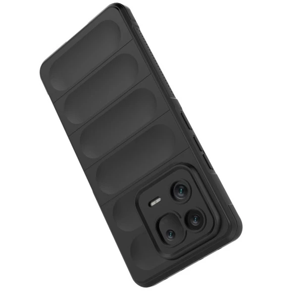 Newface Xiaomi Mi 13 Pro Uyumlu TPU Fiber Karışımı Darbe Emici Premium Kılıf - 6