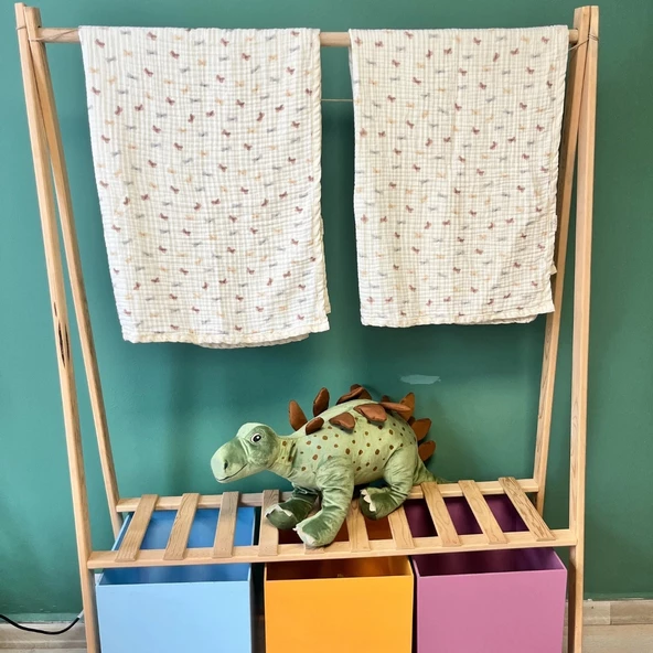 Müslin Kelebek Bebek Örtüsü 90*110cm - 3