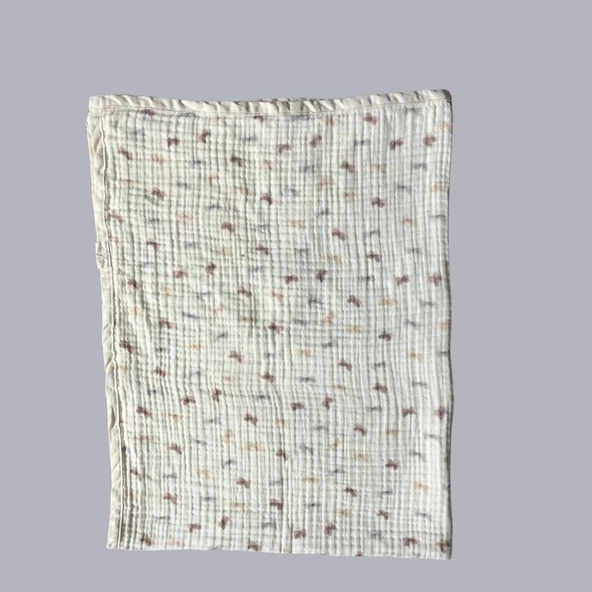 Müslin Kelebek Bebek Örtüsü 90*110cm - 2