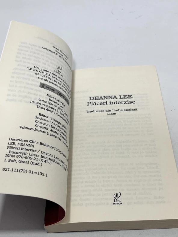 Placeri Interzise - Lira Passion Kitap (Romence) - 3