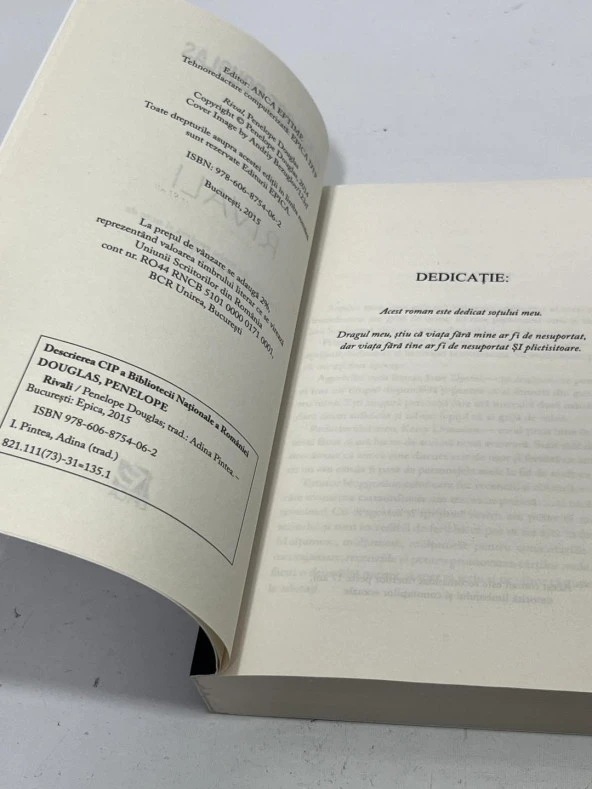 Rivali - Penelope Douglas Kitap (Romence) - 3