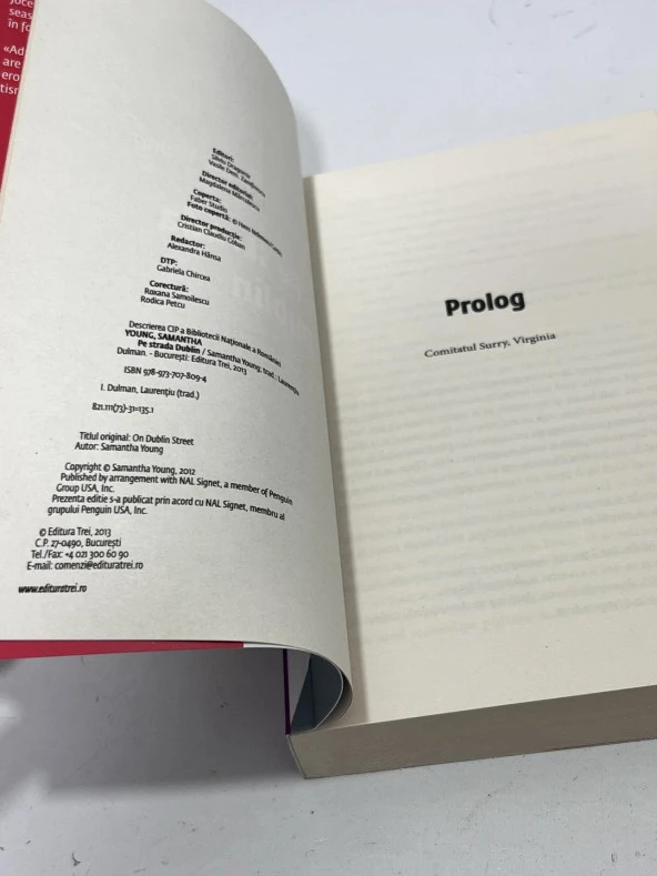Pe strada Dublin - Samantha Young Kitap (Romence) - 3