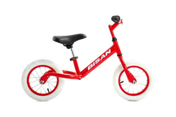 Bisan B-Bike 12 Jant 15 Denge Bisikleti Kırmızı-Beyaz - 2