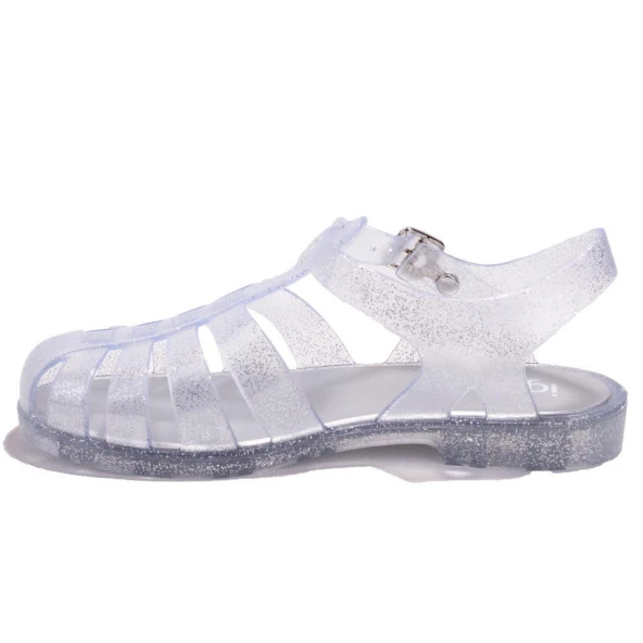 Igor S10262CN Bıarrıtz Glitter Beyaz Ortopedik Günlük Kadın Sandalet - 3