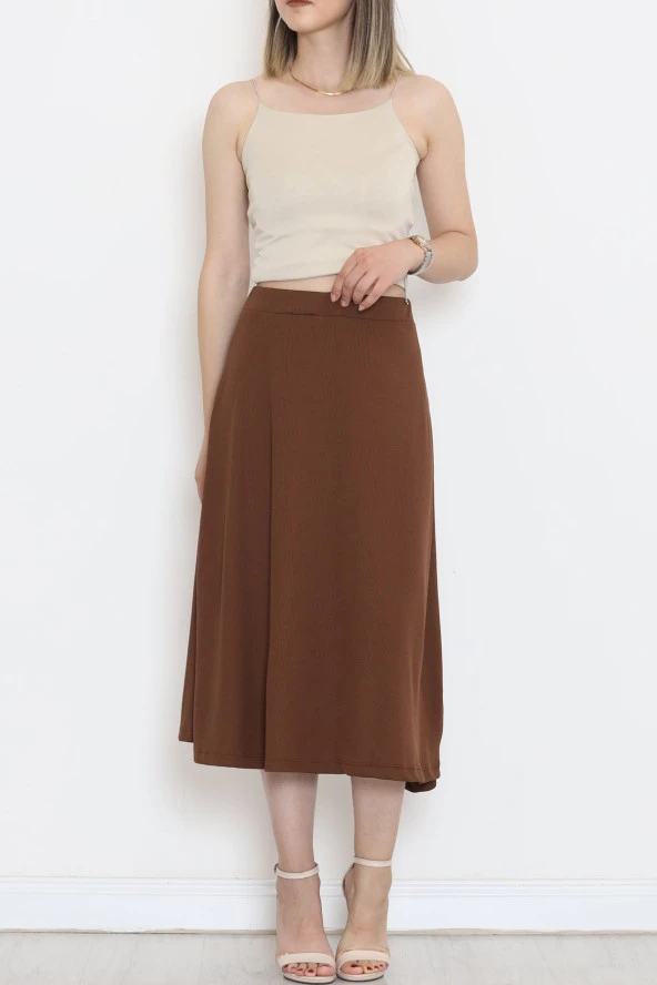 Fitilli Etek Kahve - 18315.716. - 4