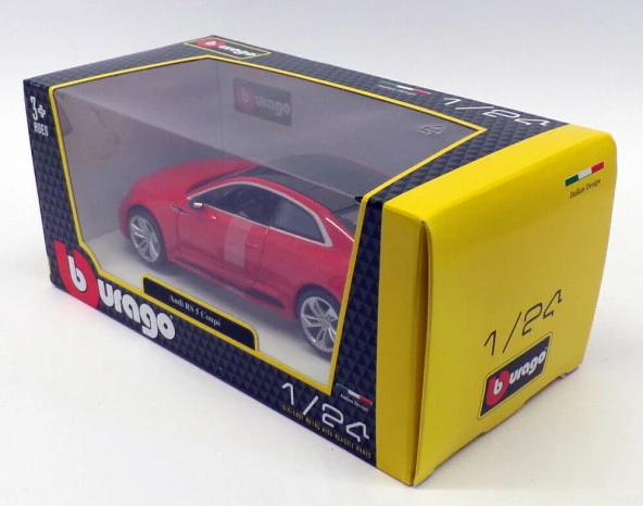 Burago Audi RS 5 Coupe 1:24 Kırmızı Model Araba
